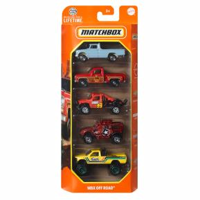 Mattel Matchbox Αυτοκινητάκια - Σετ Των 5 - MBX Off Road