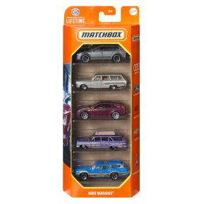 Mattel Matchbox Αυτοκινητάκια - Σετ Των 5 - MBX Wagons