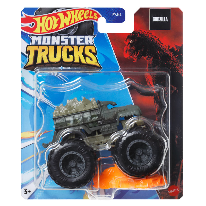 Mattel Hot Wheels Οχήματα Monster Trucks Godzilla