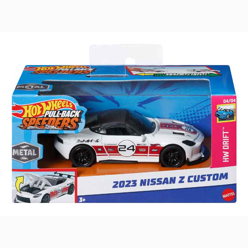 Mattel Hot Wheels Αυτοκινητάκι Pull Back 1:43 EA1 2023 Nissan Z Custom