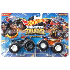 Mattel Hot Wheels Monster Trucks HW Demolition Doubles - Bigbite vs Bigfoot