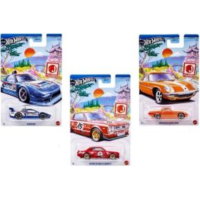Mattel Hot Wheels Αυτοκινητάκια J Imports - J-Imports Σετ των 3 HWR57