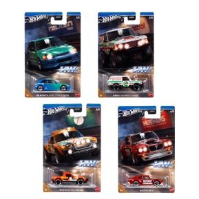 Mattel Hot Wheels Αυτοκινητάκια Αυτοκινητοβιομηχανίες - Speed Graphics Σετ των 4 1-4