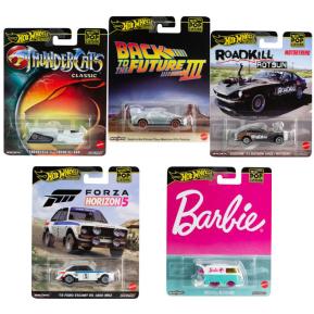 Mattel Hot Wheels Premium Αυτοκινητάκια - Συλλεκτικά Pop Culture - Σετ των 5  HXD63
