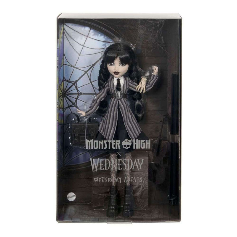 Mattel Συλλεκτική Κούκλα Wednesday Addams Nevermore Academy Uniform HXJ04