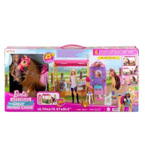 Mattel Barbie Mysteries: The Great Horse Ultimate Stable - Barbie Στάβλος HXJ44
