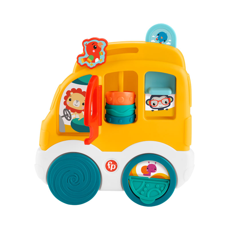 Fisher Price Puzzle Παιχνίδι Δραστηριοτήτων Animal Friends Discovery Car