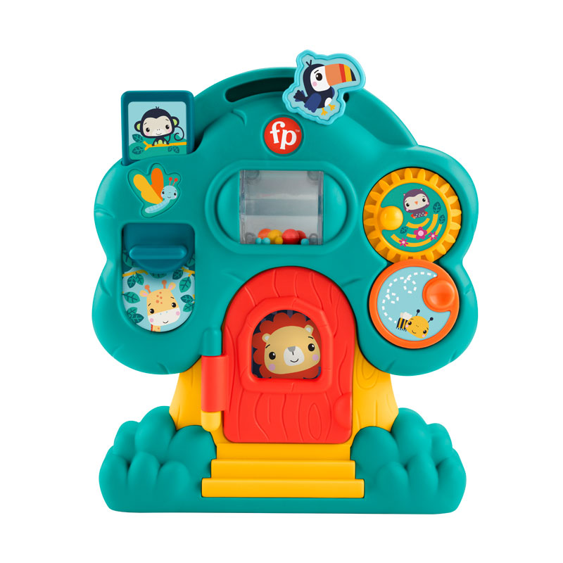 Fisher Price Puzzle Παιχνίδι Δραστηριοτήτων Animal Friends Discovery Treehouse