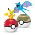 MEGA Construx™Τουβλάκια MEGA™ Pokémon™ Pokeball Σετ Των 2 Picachu & Zubat 40τμχ