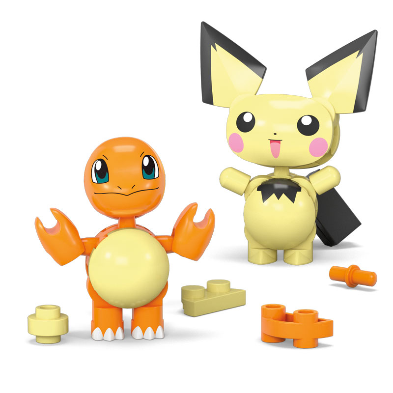 MEGA Construx™Τουβλάκια MEGA™ Pokémon™ Pokeball Σετ Των 2 Charmander & Pichu 40τμχ