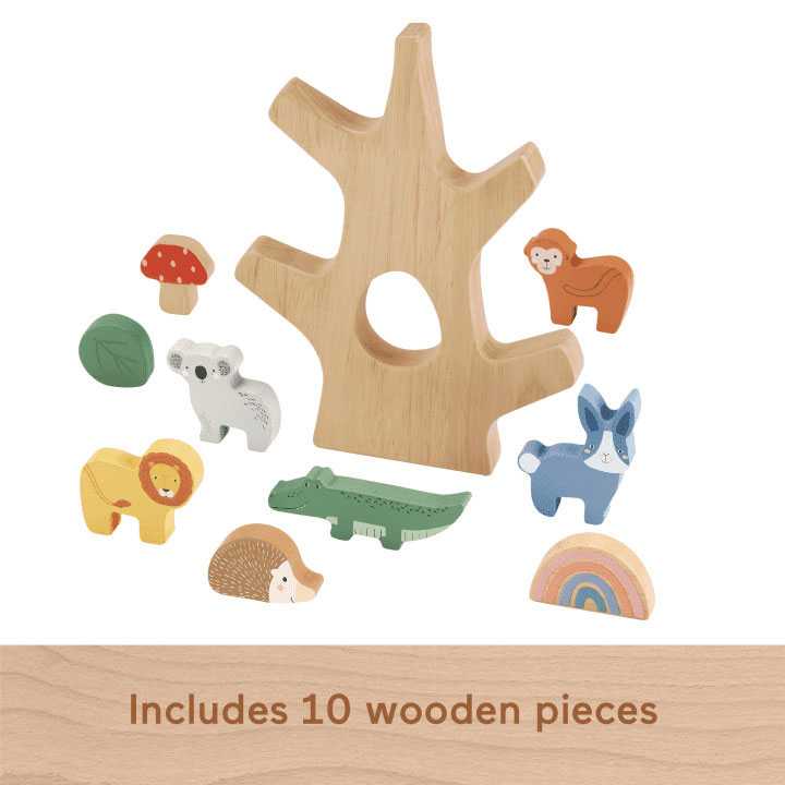 Fisher Price Wooden Balance Tree Ξύλινο Δέντρο Ισορροπίας HXT87