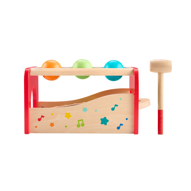 Fisher-Price® Wooden Pound & Tap Bench Xylophone Ξύλινο Μουσικό Παιχνίδι Ξυλόφωνο HXT88