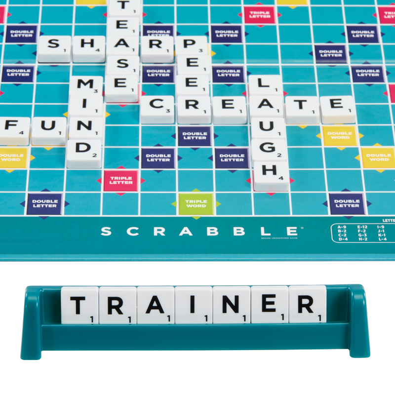 Mattel Νέο Scrabble 2 σε 1 (Ελληνική Έκδοση) HXW06