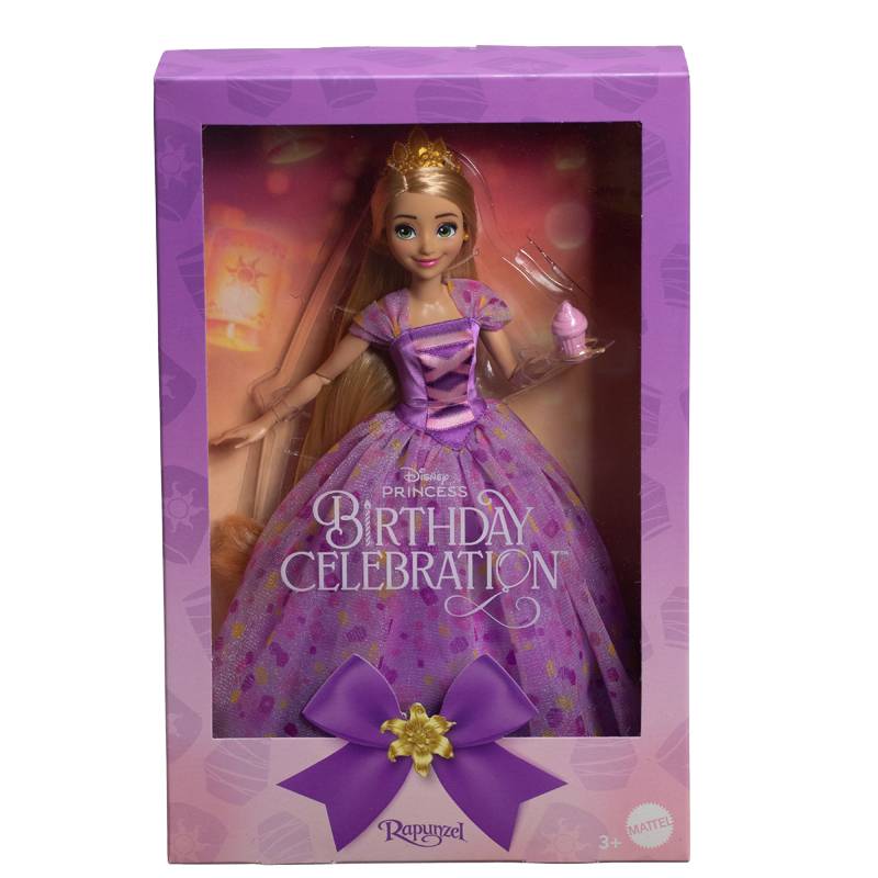 Mattel Disney Princess Birthday Celebration Συλλεκτική Κούκλα Rapunzel Γενέθλια HYC38