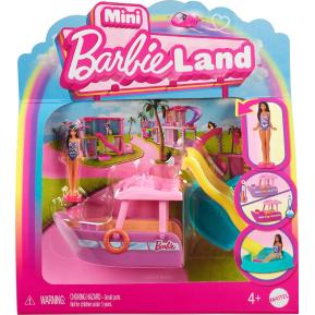 Mattel Barbie Mini Barbieland Dream Boat Color-Change & Mini Barbie Doll & Αξεσουάρ HYF41