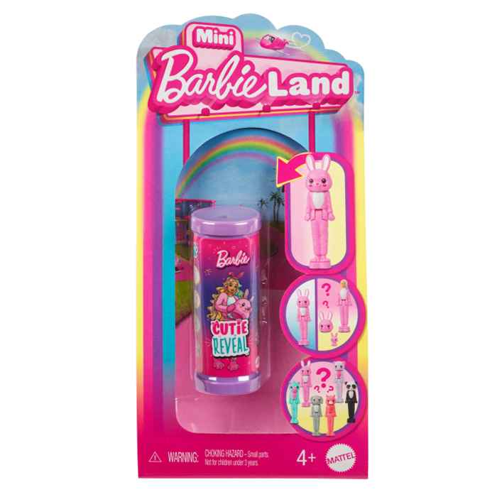 Mattel Barbie Mini Barbieland Cutie Reveal - Σχέδια HYM25