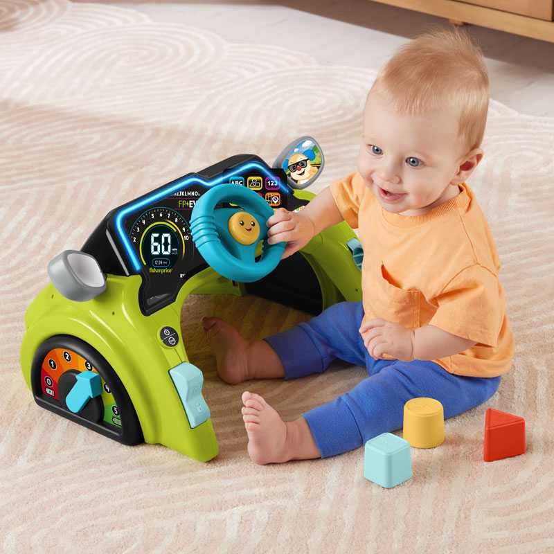 Fisher Price Laugh & Learn Sit & Steer Driver Εκπαιδευτικό Αυτοκινητάκι HYR91