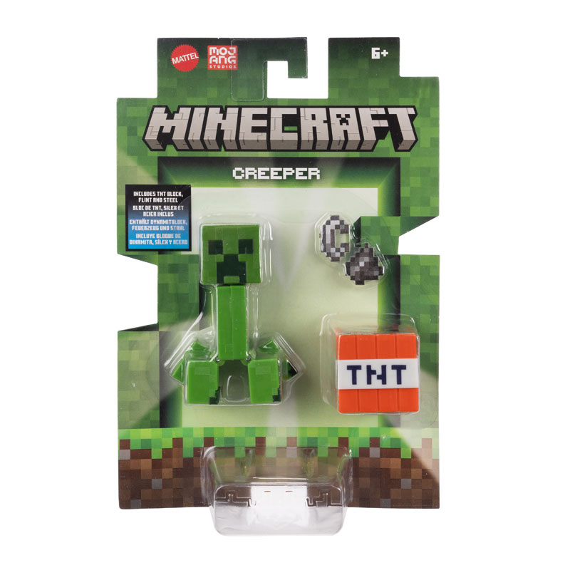 Mattel Minecraft S Φιγούρα 8cm Creeper