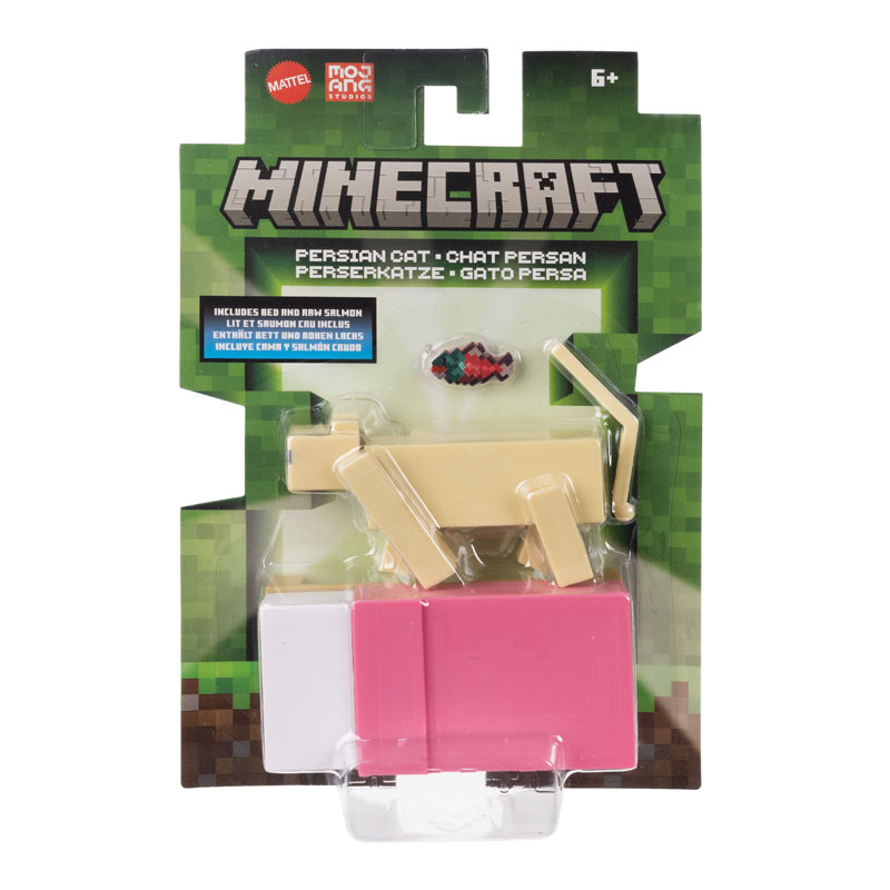 Mattel Minecraft S Φιγούρα 8cm Persian Cat