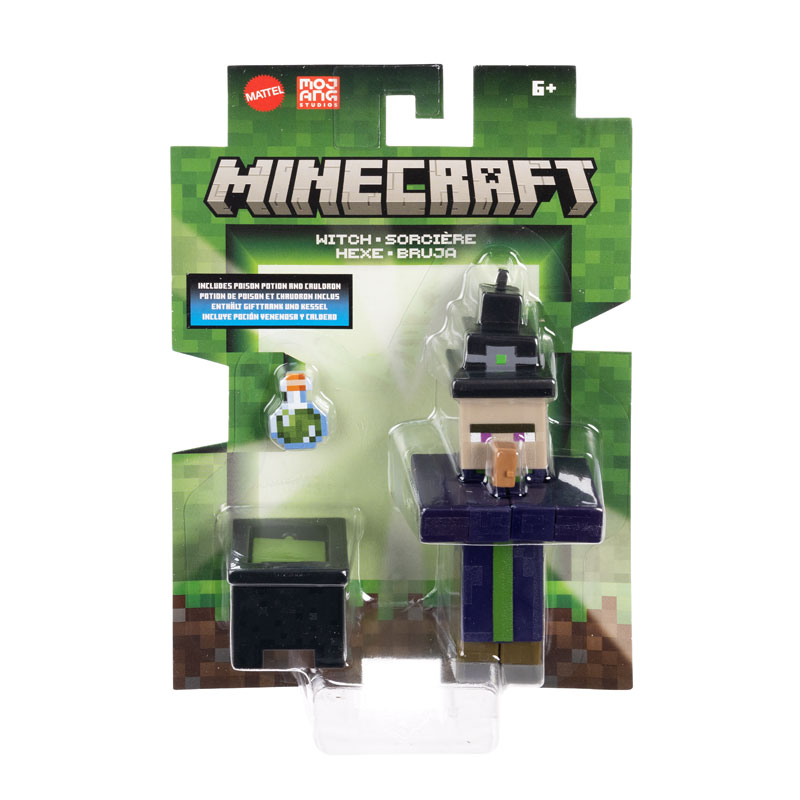 Mattel Minecraft S Φιγούρα 8cm Witch