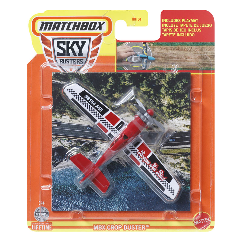 Mattel Matchbox Νέα Αεροπλανάκια - MBX Crop Duster