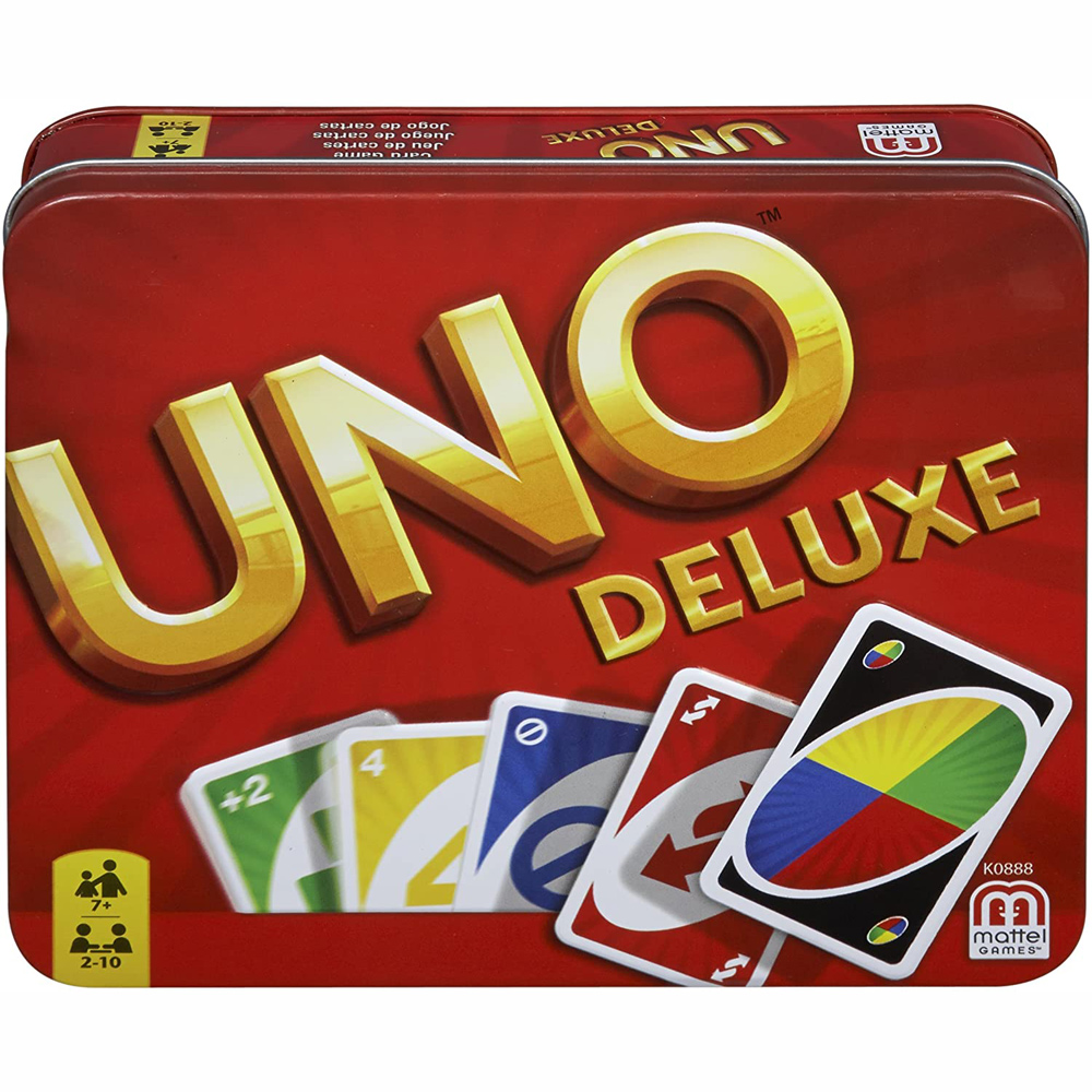 Mattel Uno Deluxe Παιχνίδι Καρτών K0888