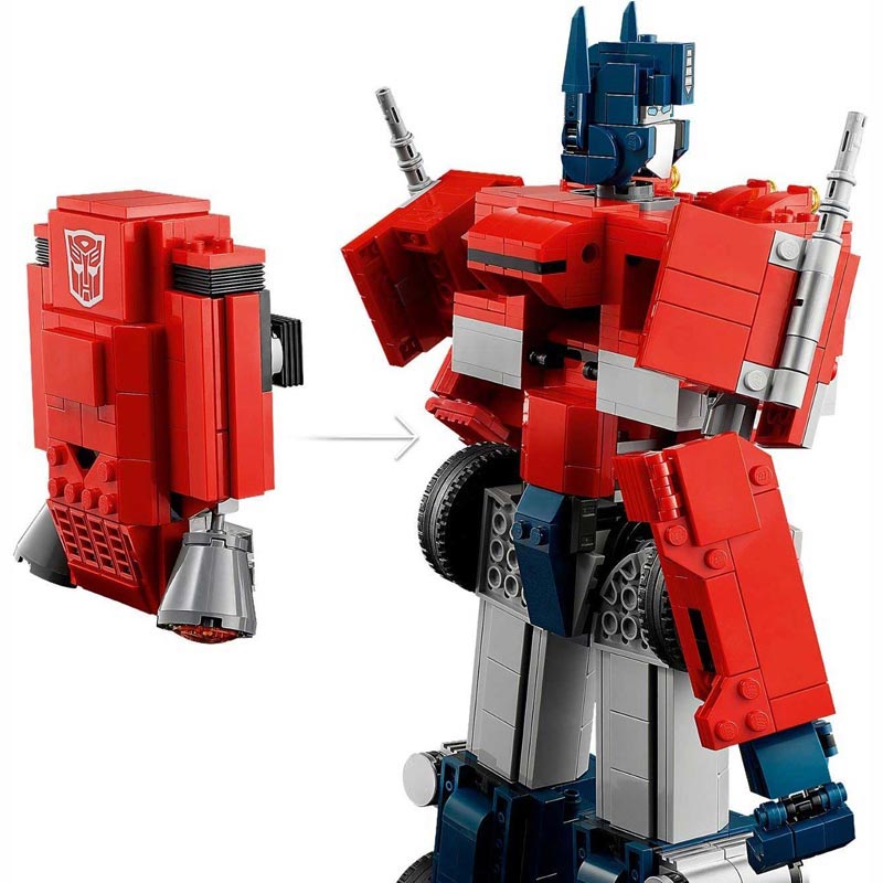 Lego Icons Transformers Optimus Prime 10302