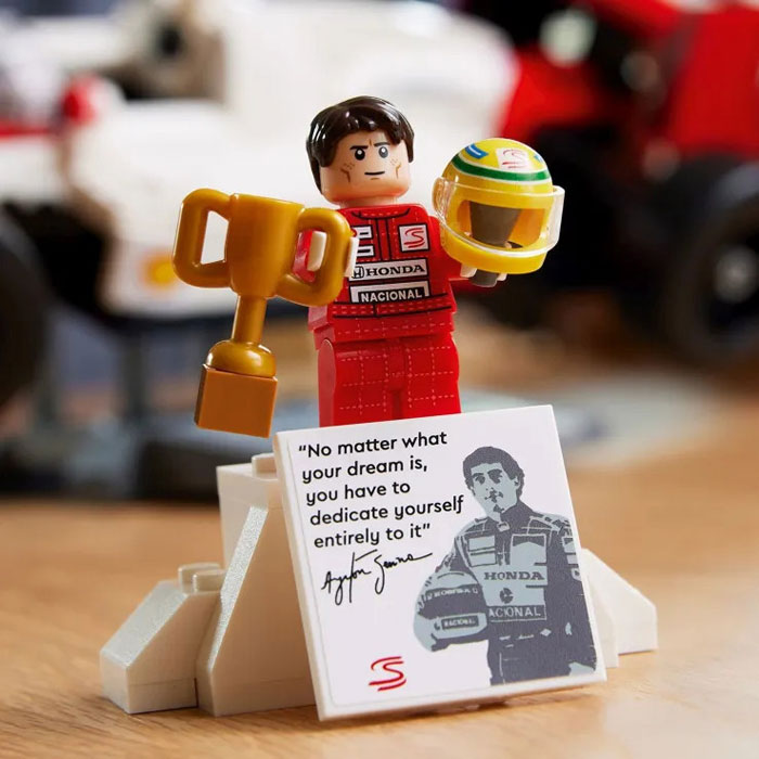 Lego Icons McLaren MP4/4 & Ayrton Senna 10330