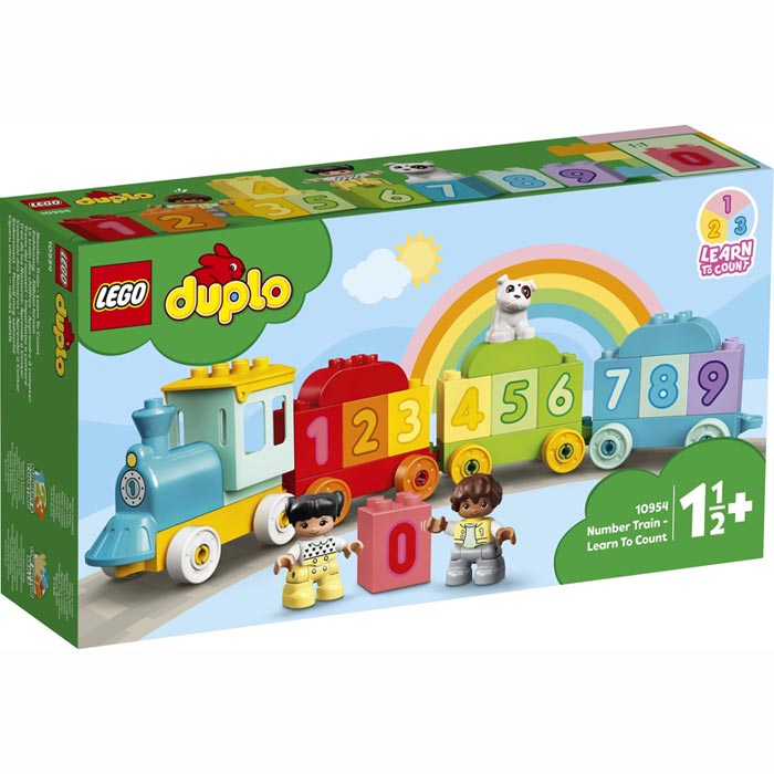 Λαμπάδα Lego Duplo Number Train - Τρένο Με Αριθμούς-Μαθαίνω Να Μετράω 10954