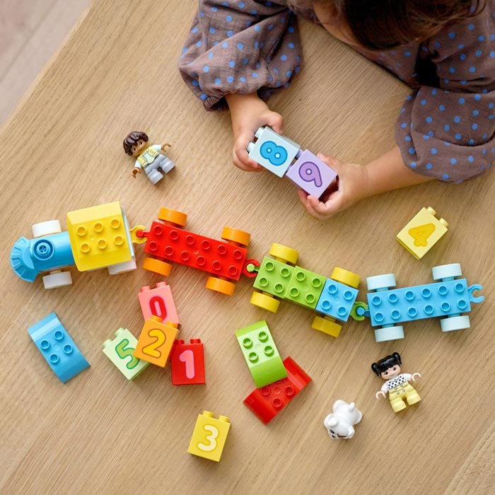 Λαμπάδα Lego Duplo Number Train - Τρένο Με Αριθμούς-Μαθαίνω Να Μετράω 10954