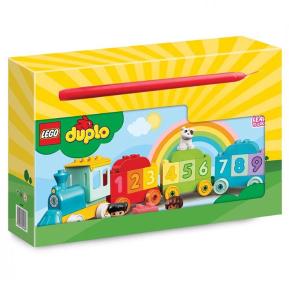 Lego Duplo Λαμπάδα Number Train - Τρένο Με Αριθμούς-Μαθαίνω Να Μετράω 10954LA