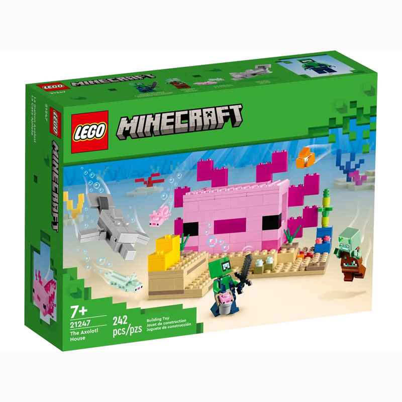 Lego Minecraft The Axolotl House 21247