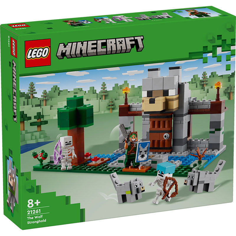 Lego Minecraft The Wolf Stronghold Το Οχυρό Λύκος 21261