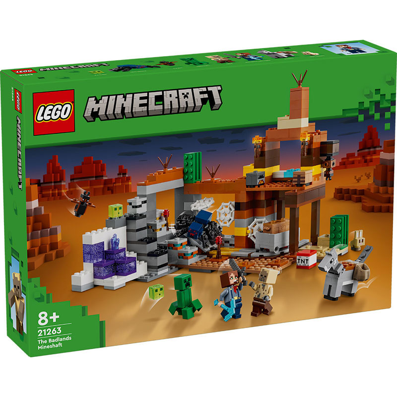 Lego Minecraft The Badlands Mineshaft Το Ορυχείο της Ερημιάς 21263