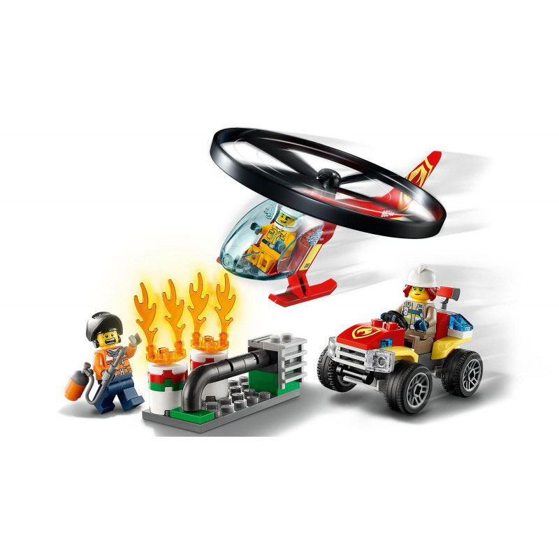 Lego City Fire Fire Helicopter Response 60248