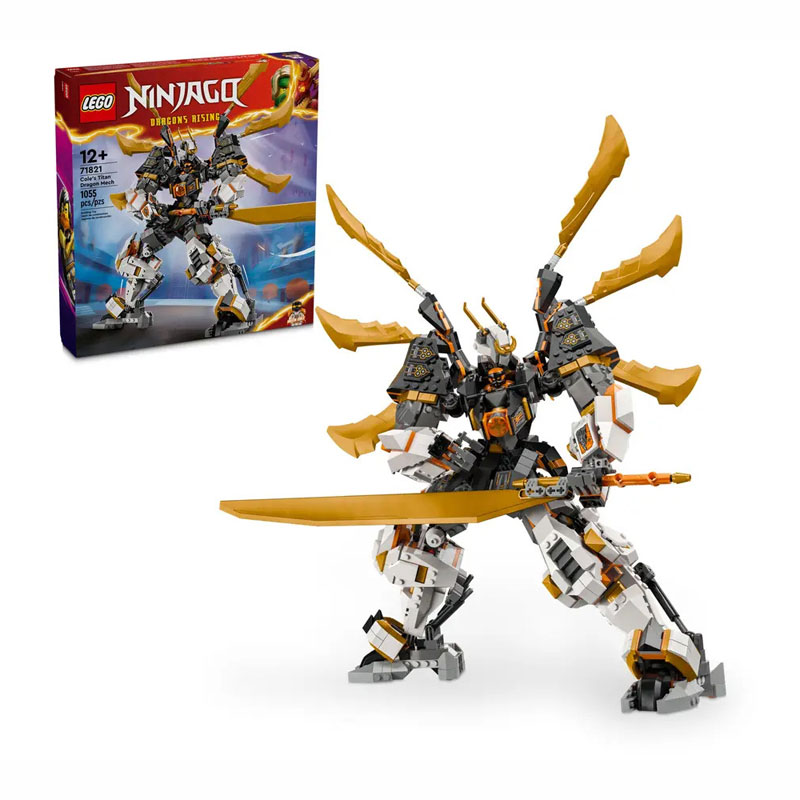 Lego Ninjago Cole's Titan Dragon Mech 71821