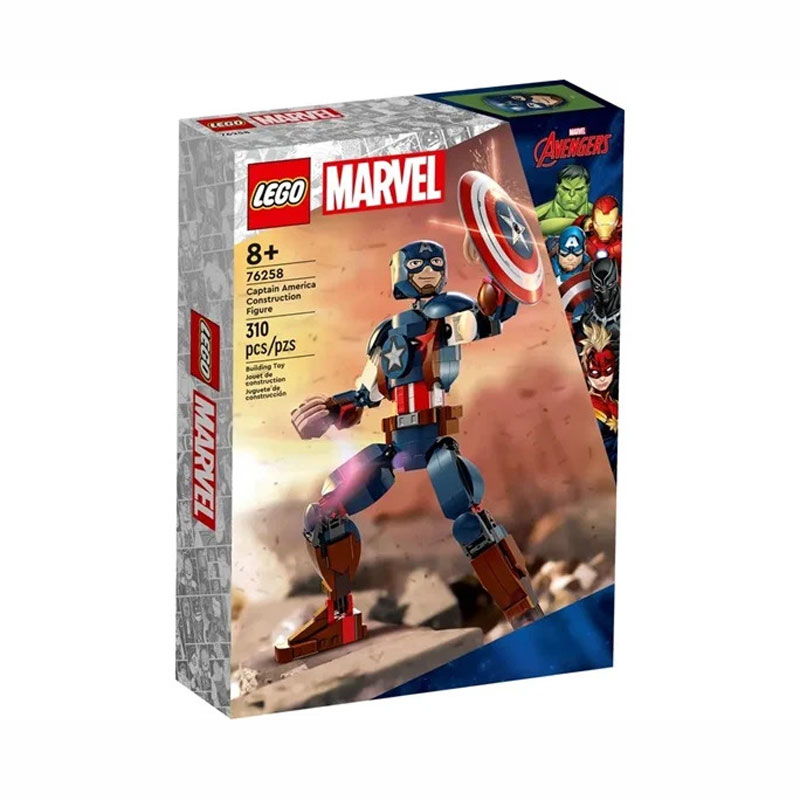 Lego Super Heroes Captain America Construction Figure 76258