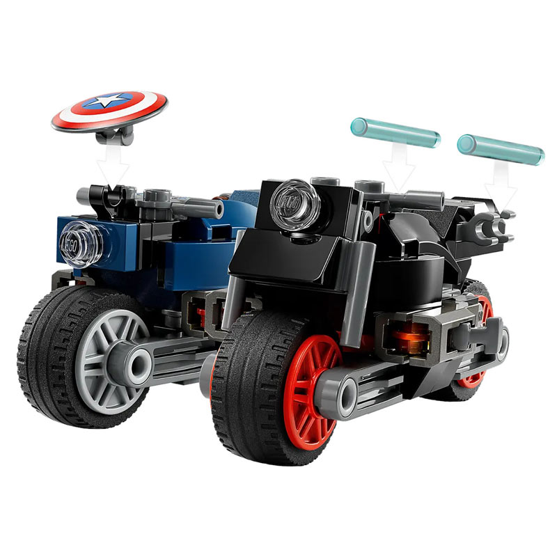 LEGO Super Heroes Black Widow & Captain America Motorcycle 76260