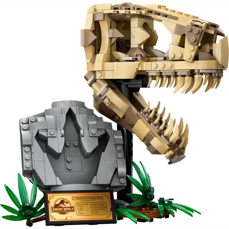 Lego Jurassic World Dinosaur Fossils T-Rex Skull 76964