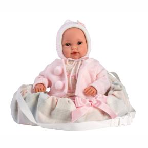 Μωρό Llorens Crying Newborn Doll Jasmin 36cm