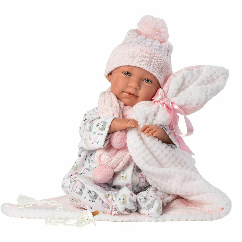 Μωρό Llorens Mimi με κουβέρτα 42cm 74084