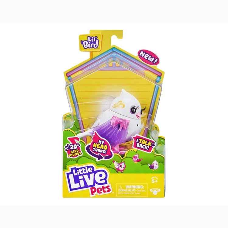 Giochi Preziosi Little Live Pets s2 Πουλάκι Cocoritos - Λευκό Μωβ