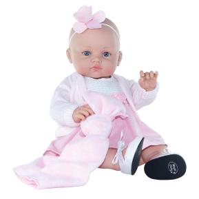 Magic Baby Dolls "Alicia pink bow" 47cm MB46023