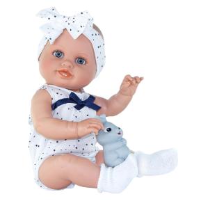 Magic Baby Daniela with White Bow 45cm MB46132