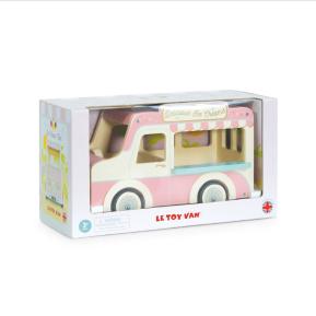 Le Toy Van Ξύλινο Αυτοκίνητο Παγωτατζίδικο Dolly Ice Cream Van ME083