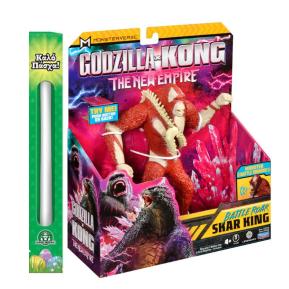 Λαμπάδα Giochi Preziosi Godzilla & Kong Φιγούρα Battle Roar Skar King με ηχητικά εφέ 18cm