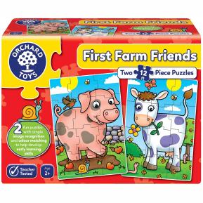 Orchard Toys Puzzle Οι Πρώτοι Φίλοι Της Φάρμας 12τμχ
