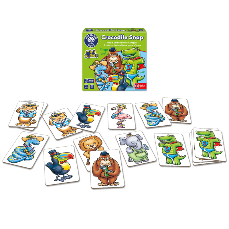 Orchard Toys Επιτραπέζιο Crocodile Snap Mini Game 356