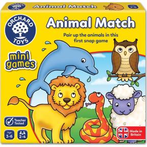 Orchard Toys Επιτραπέζιο Animal Match Mini Game 363