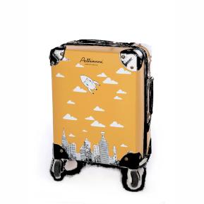 Pellianni City Suitcase Sun Παιδική Βαλίτσα με ύψος 40cm Κίτρινο χρώμα PA09042